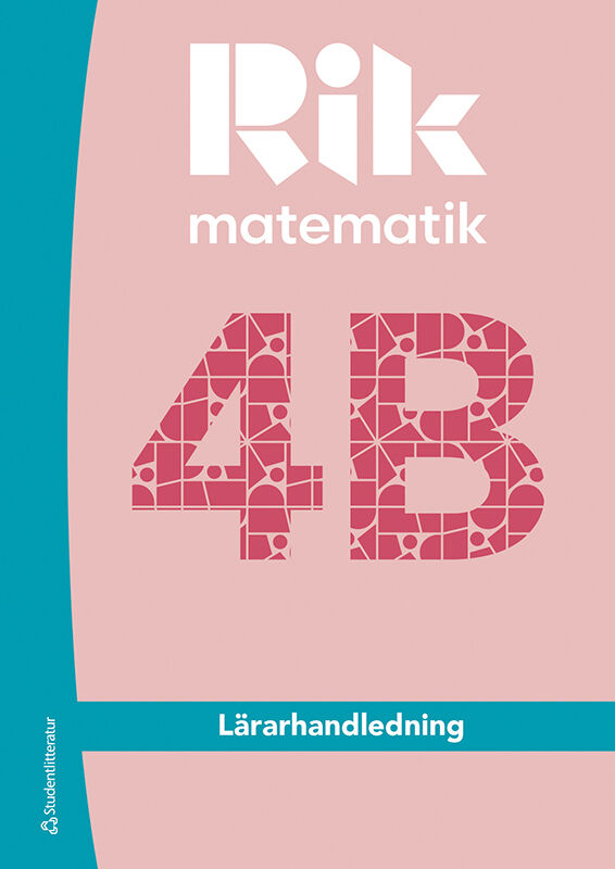 Rik matematik lärarhandledning 4B